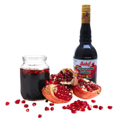 Pouring Sadaf pomegranate molasses adds tangy sweetness to sauces