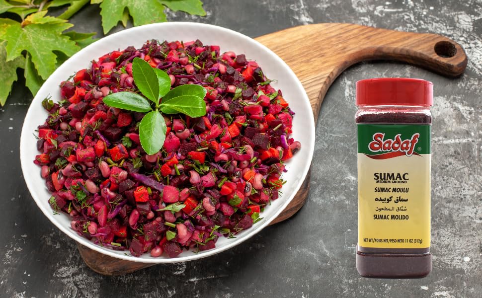 Sadaf Sumac spice scoop for easy recipe measurements.