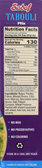 Sadaf Tabouli Mix ingredients close-up highlighting bulgur and parsley for fiber-rich salads