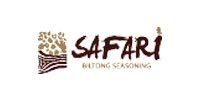 Applying Safari Biltong Seasoning to meat before drying for jerky flavor.