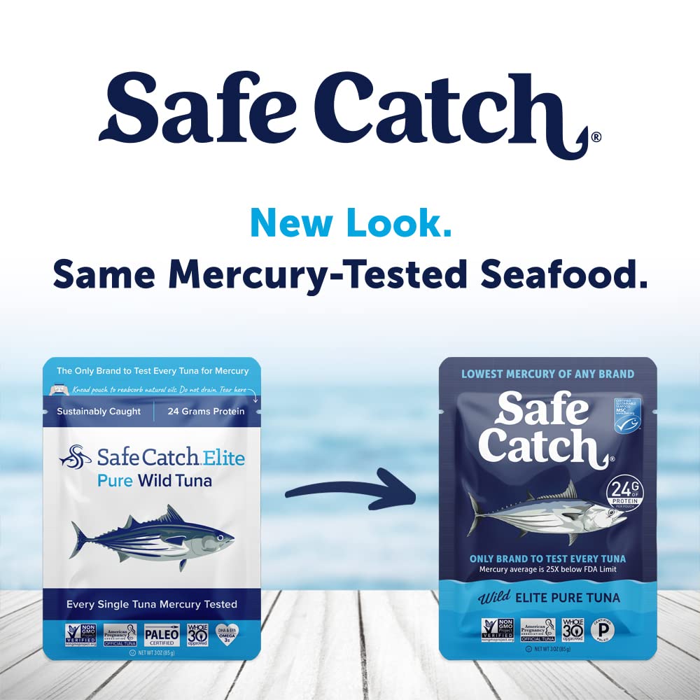 Safe Catch Elite tuna provides natural Omega-3s for everyday meals.