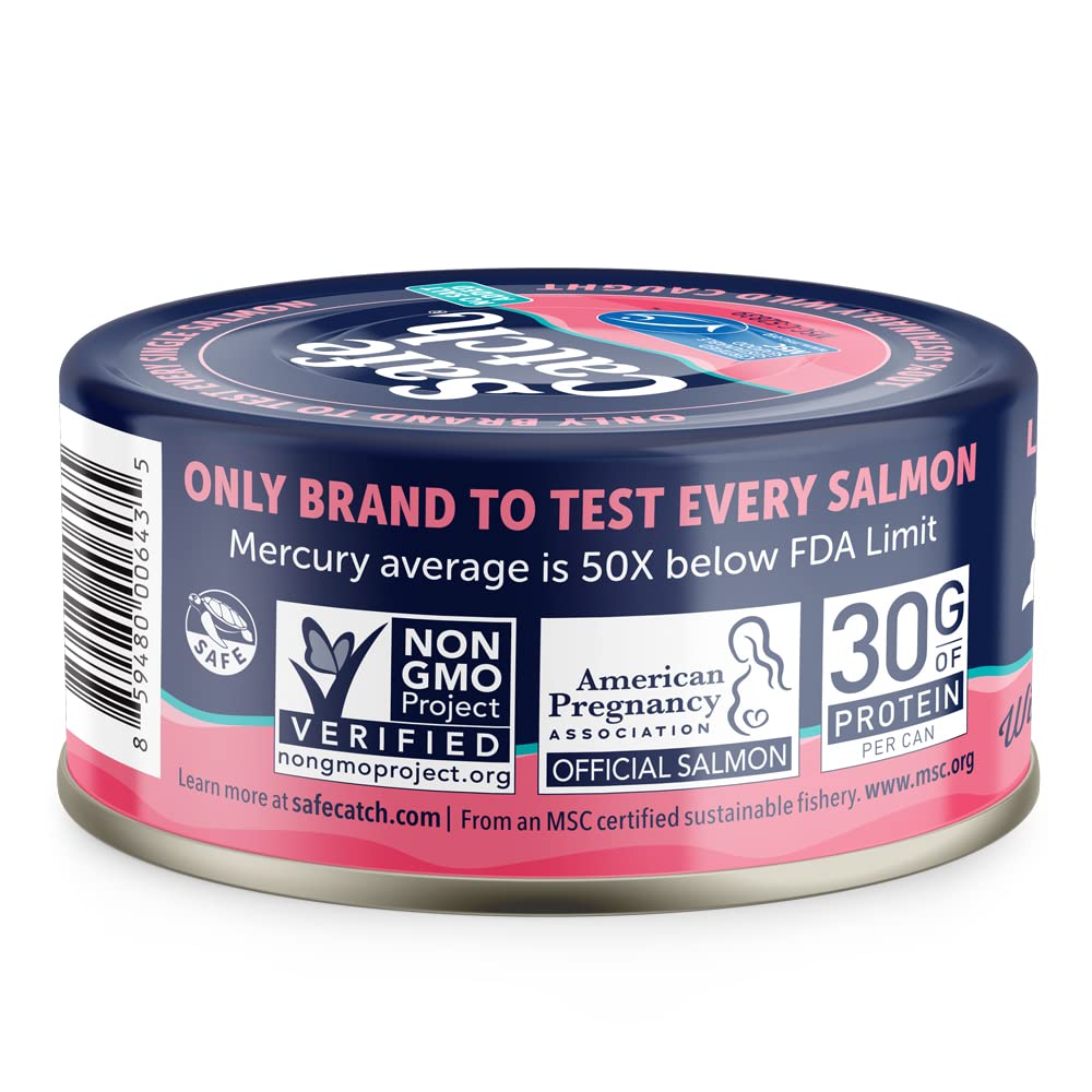 Safe Catch mercury-tested salmon can promoting safe seafood choices at home