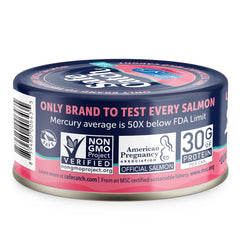 Safe Catch mercury-tested salmon can promoting safe seafood choices at home