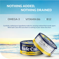 Safe Catch sustainable wild-caught tuna in packaging