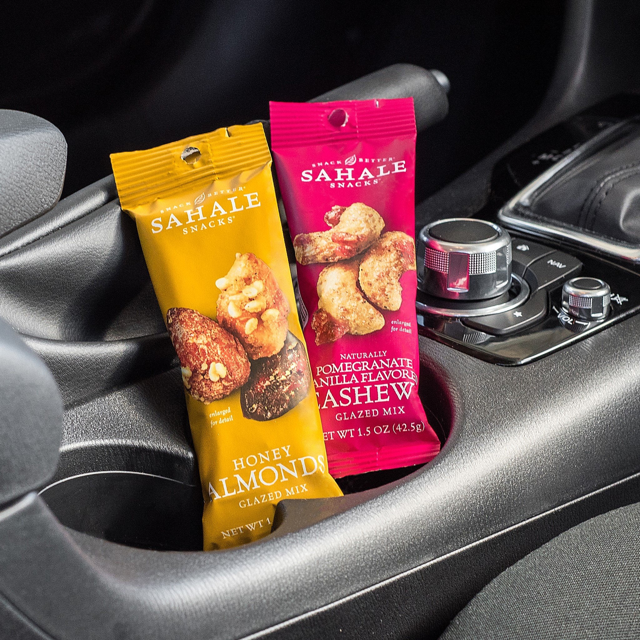 Deluxe mixed nuts composition with fruits and nuts from Sahale