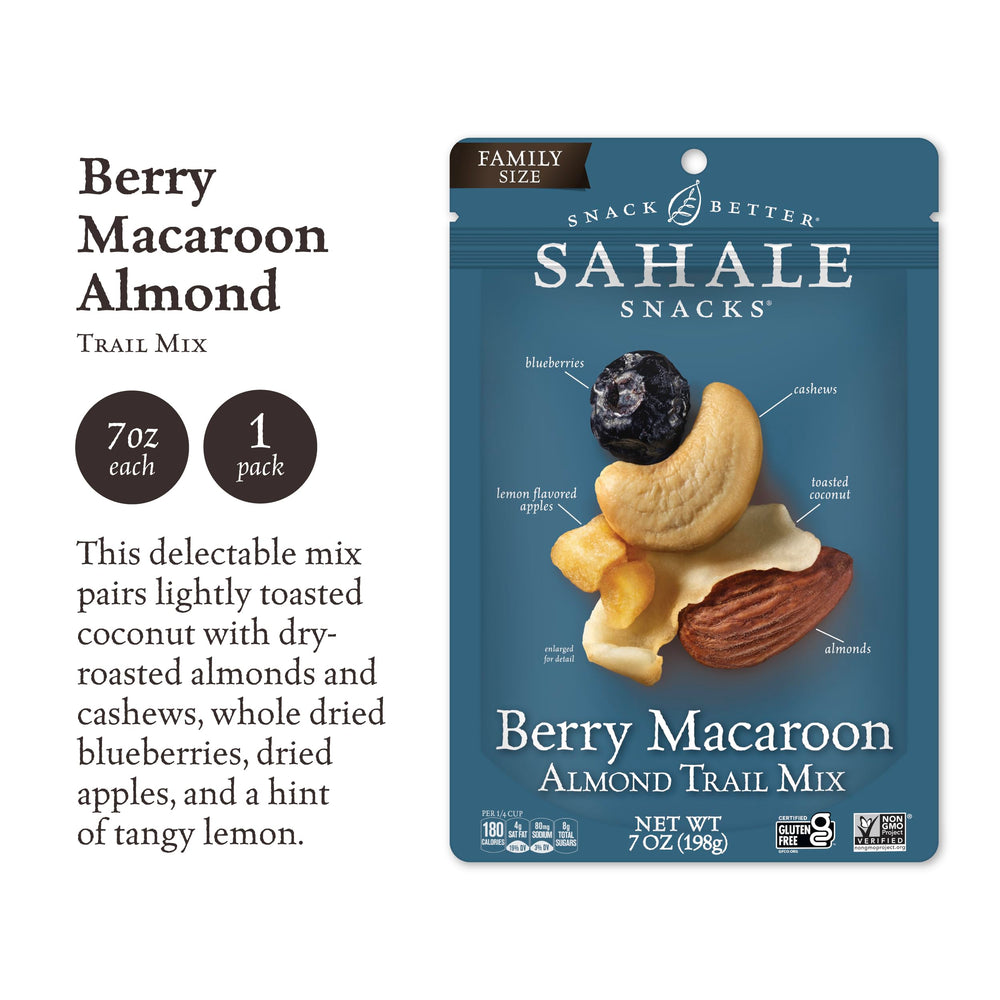 Sahale Snacks dry-roasted nuts with a rich aroma and crunchy texture.