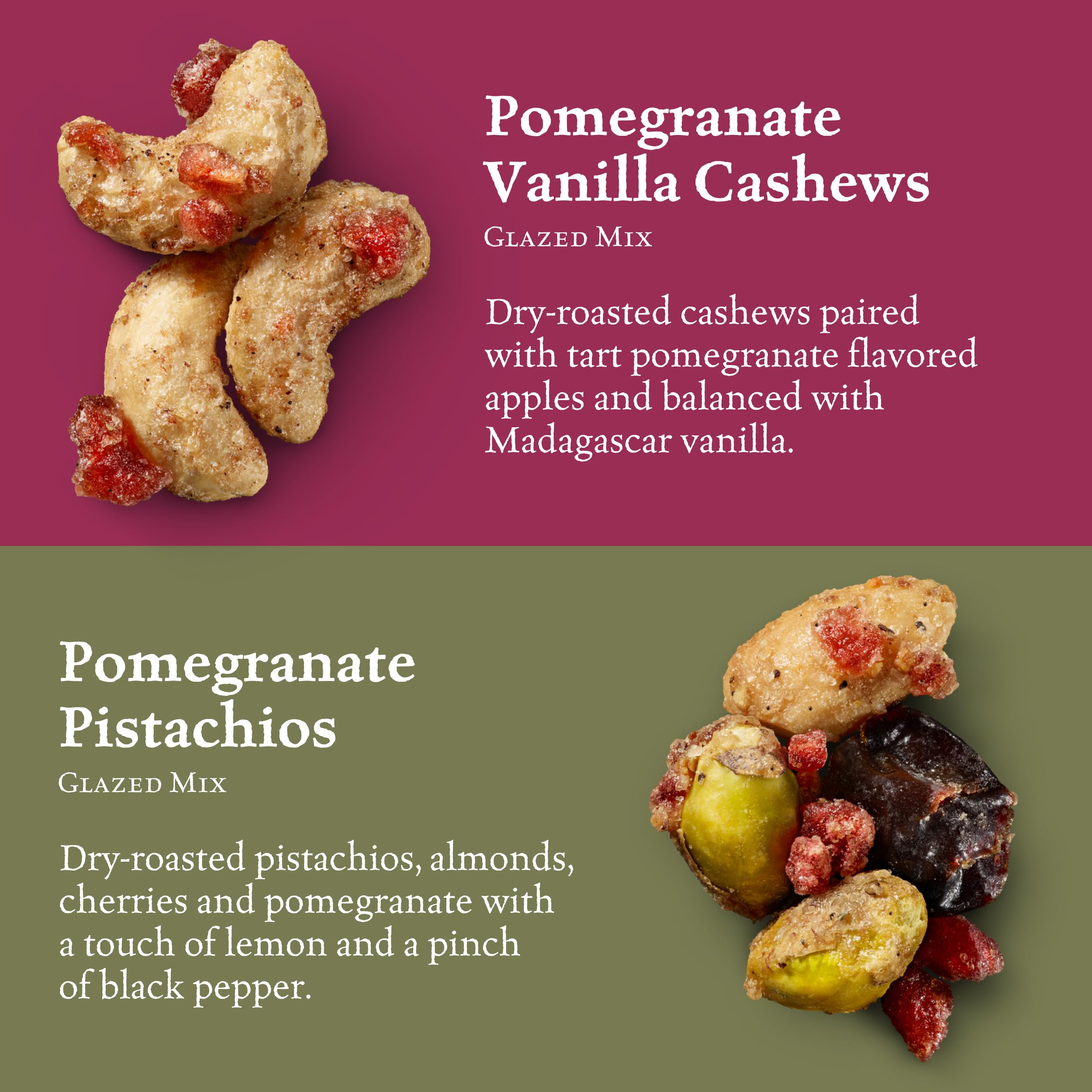 Sahale Snacks glazed nut mix honey almonds provides a satisfying sweet-salty bite.