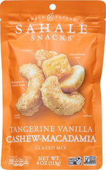 Sahale Snacks glazed nuts texture detail with citrus glaze and vanilla notes