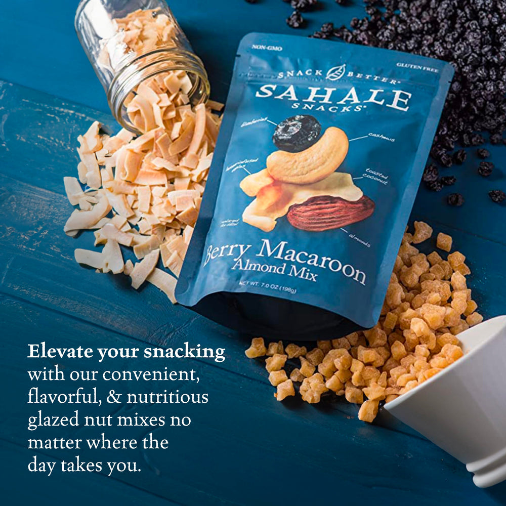 Sahale Snacks lemon twist enhances flavor with a bright finish.