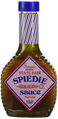 Salamida Spiedie Original Sauce two-pack bottles, a versatile gluten-free marinade for meats and vegetables.