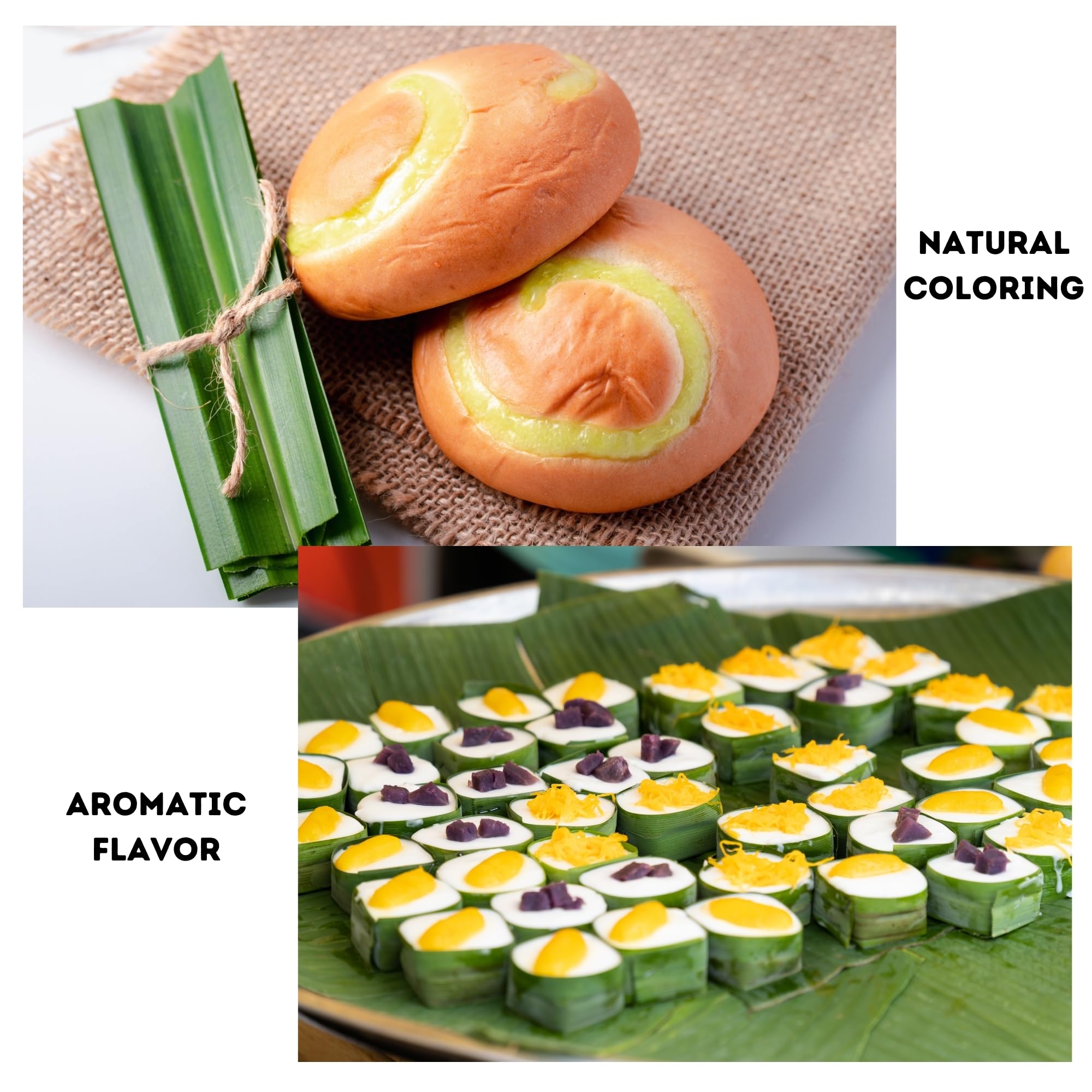 SALINRAAT pandan leaves for cooking and garnish elevates dishes.
