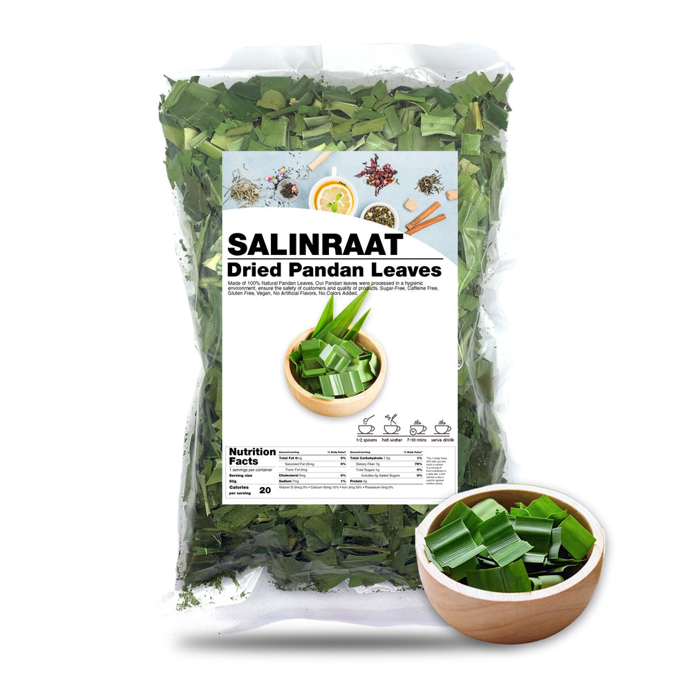 SALINRAAT dried pandan leaves bundle with rich aroma for curries and desserts.