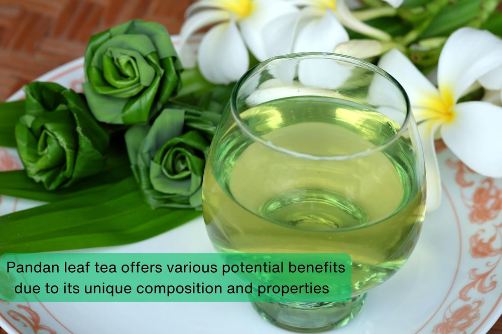 SALINRAAT pandan leaves pack highlighting aroma and color for tea and baking.