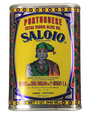 Saloio Portuguese olive oil 32oz bottle shown for everyday cooking and finishing.