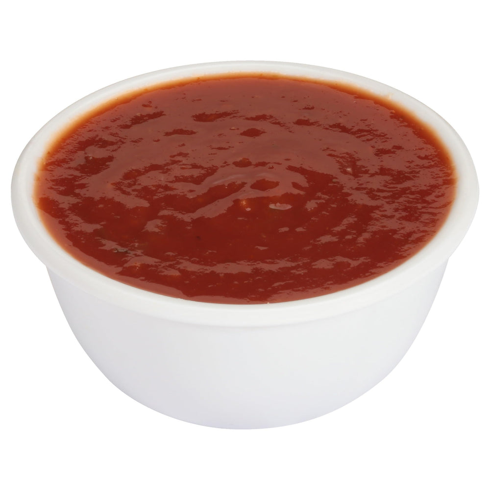 Salsa Del Sol Picante sauce packet easy-tear design for mess-free serving.