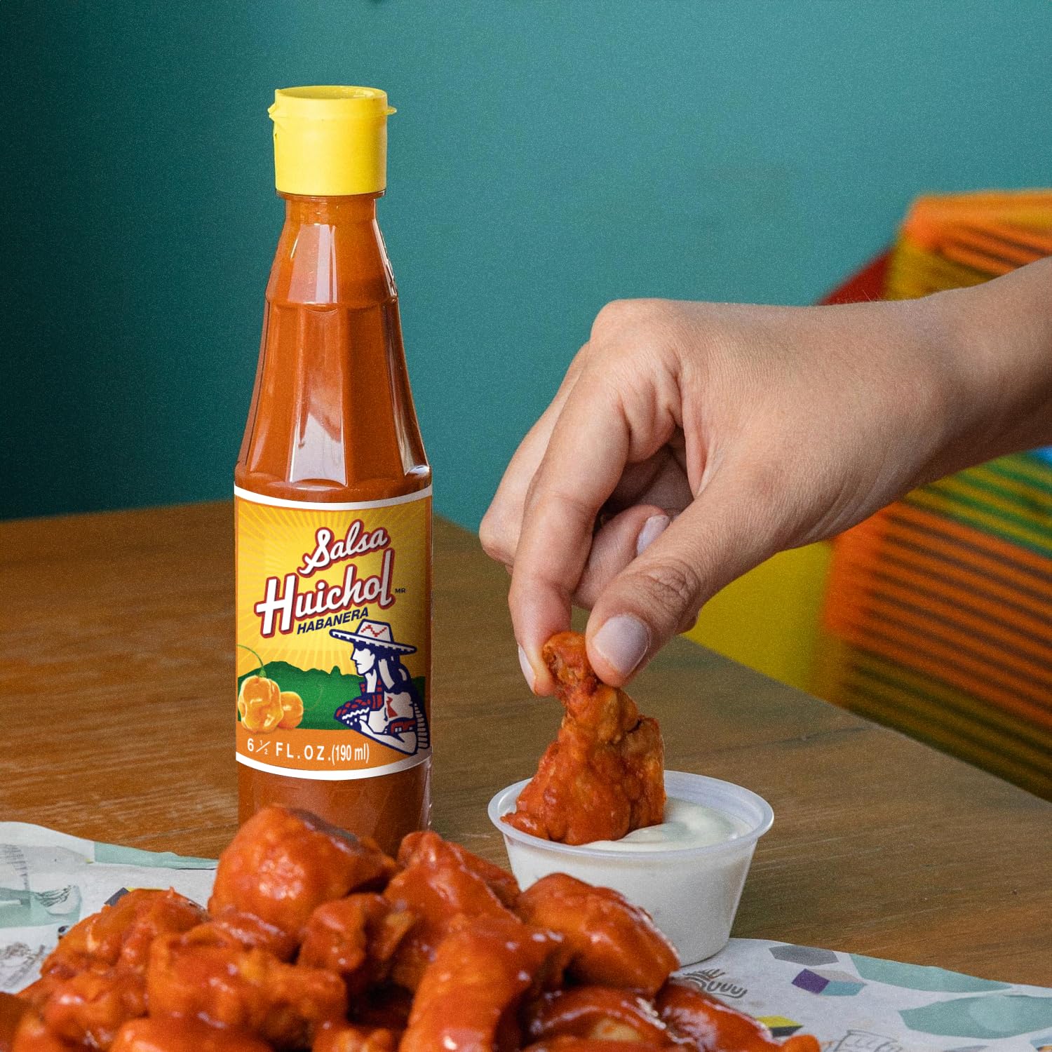 Salsa Huichol reflects a traditional family recipe from Nayarit.