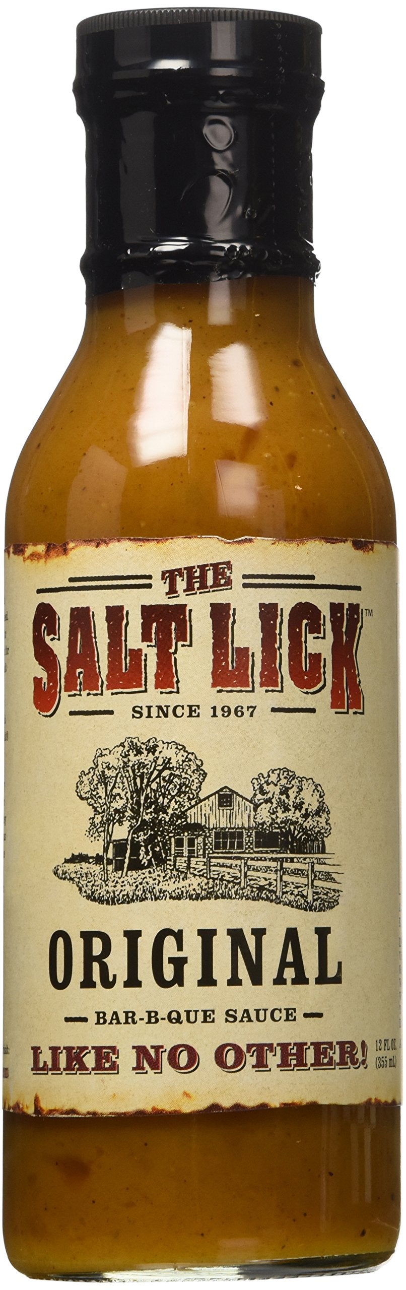 Salt Lick Original BBQ Sauce bottles in a 3-pack ready for grilling.