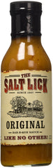 Salt Lick Original BBQ Sauce bottles in a 3-pack ready for grilling.