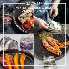 Saltverk Arctic Thyme salt jar adds herbal note for seafood and potatoes