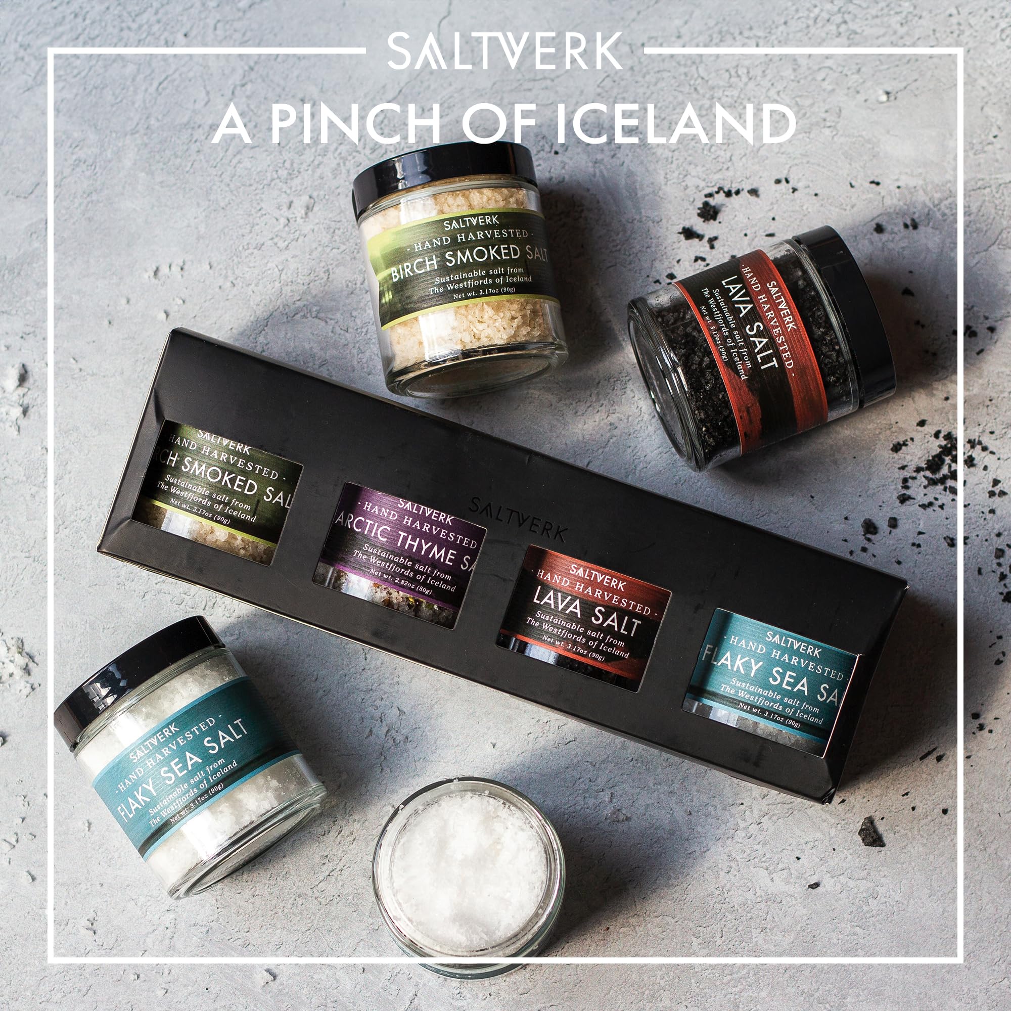 Saltverk hand harvested salt jar emphasizes small-batch craftsmanship