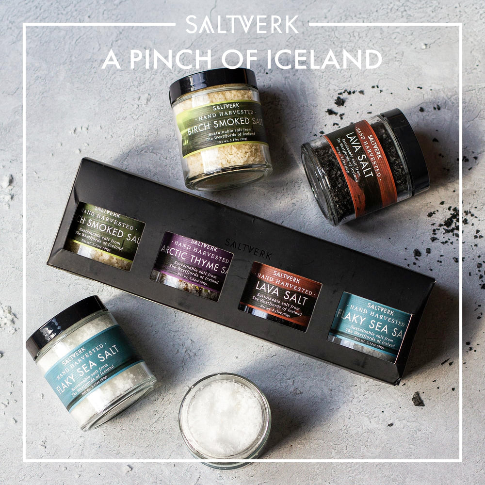 Saltverk hand harvested salt jar emphasizes small-batch craftsmanship