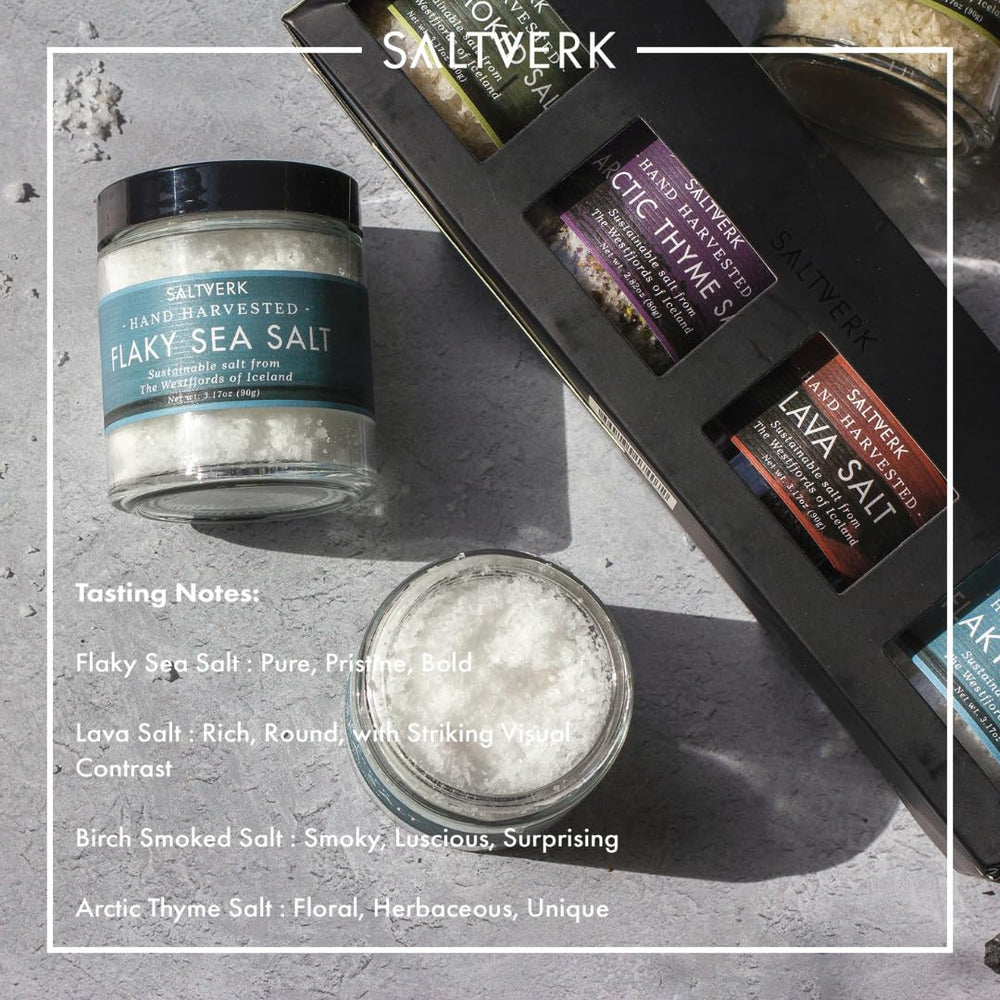 Saltverk lava salt jar provides mineral-rich heat for roasts