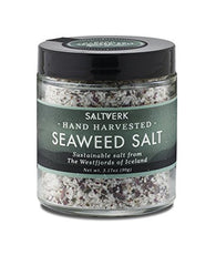 Saltverk seaweed salt in a bowl shows savory ingredient blend.