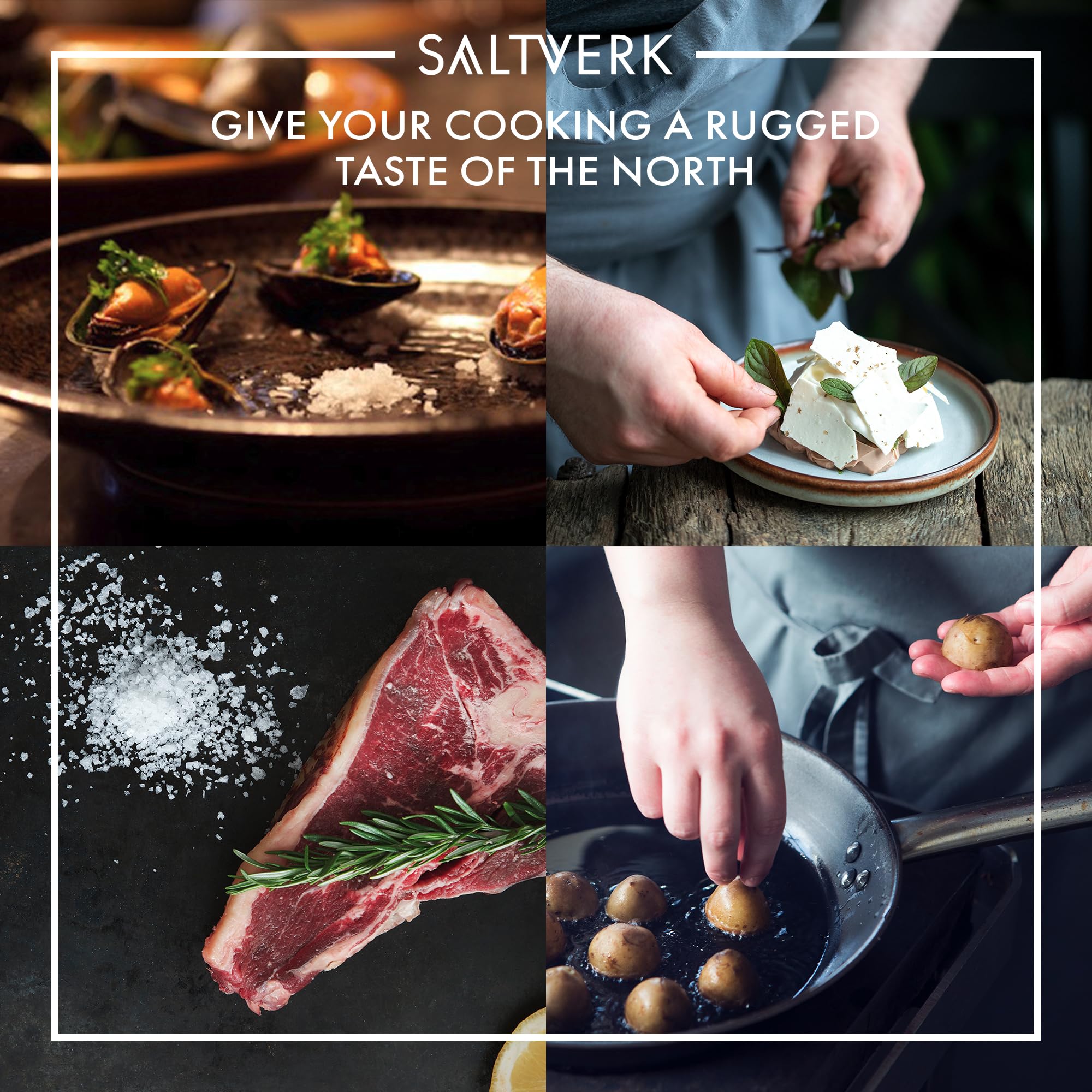 Saltverk Westfjords detail showcases traditional craft and natural purity.