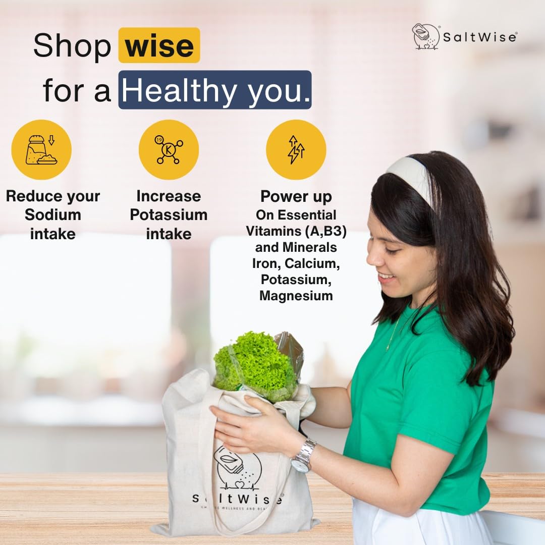 SaltWise Green Salt seasoning for vegetables and poultry