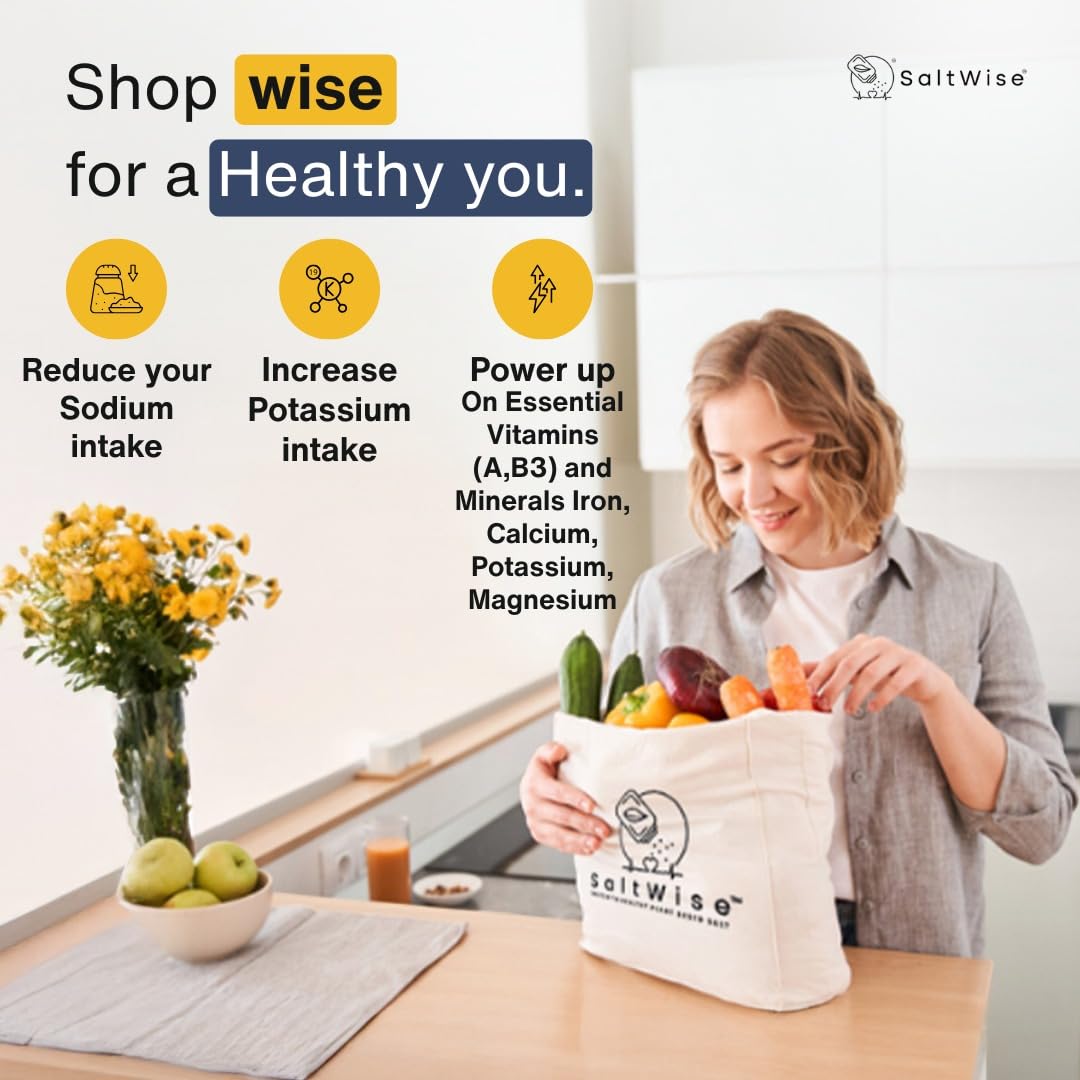 SaltWise Salicornia White Salt eco-packaging reduces plastic use.