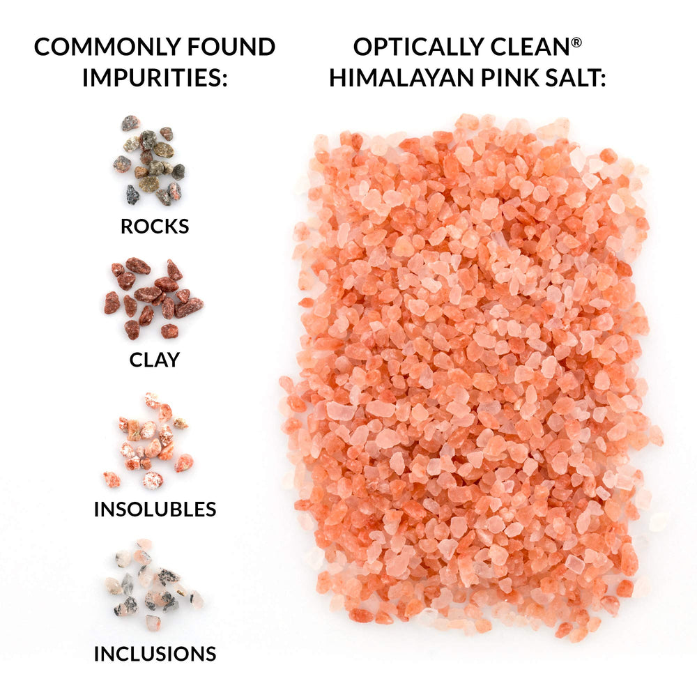 SaltWorks kosher-certified Himalayan pink salt sample indicates purity and reliable sourcing.