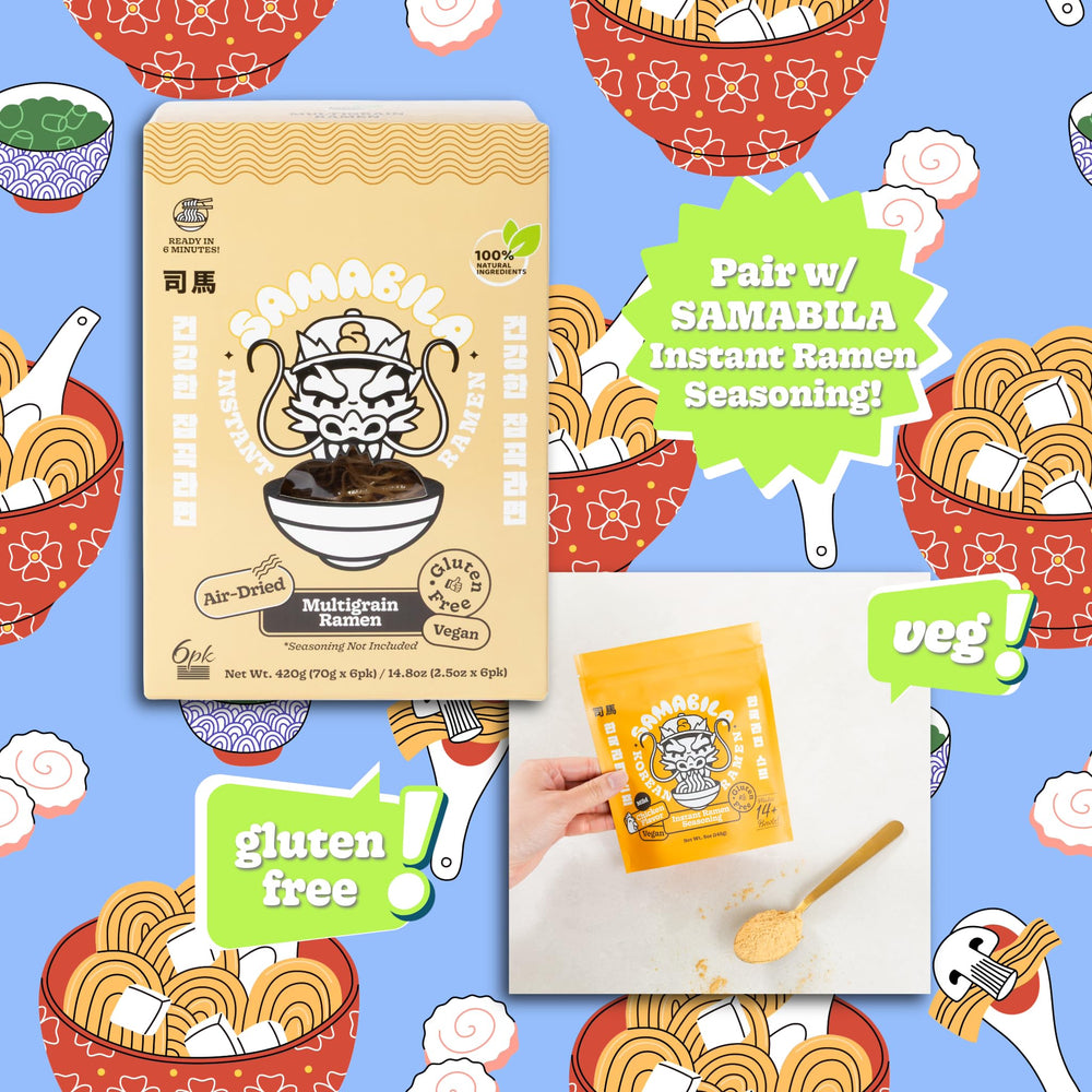 SAMABILA Individually sealed packs preserve freshness for busy meals.