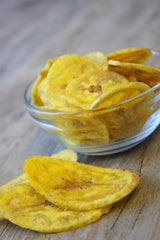 Samai chips made from hand-harvested vegetables, crisp and flavorful.