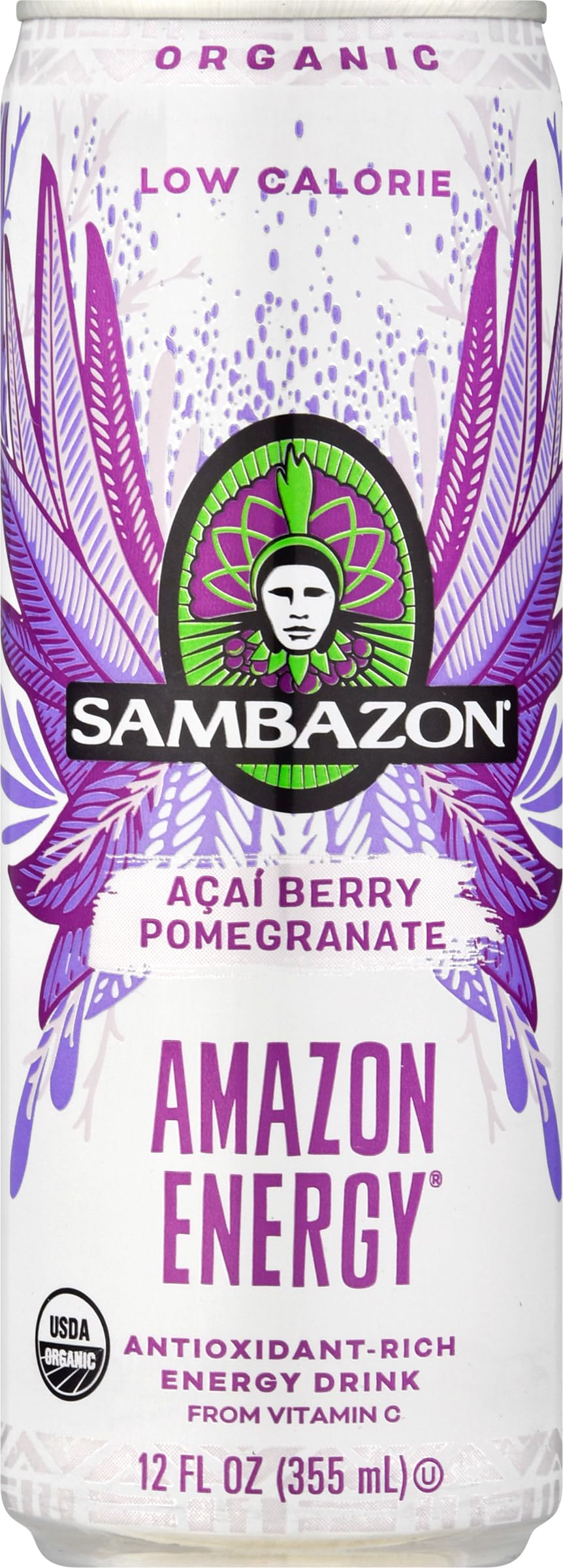 Sambazon Acai Berry Pomegranate energy drink can provides a plant-based boost for workouts and daily moments.