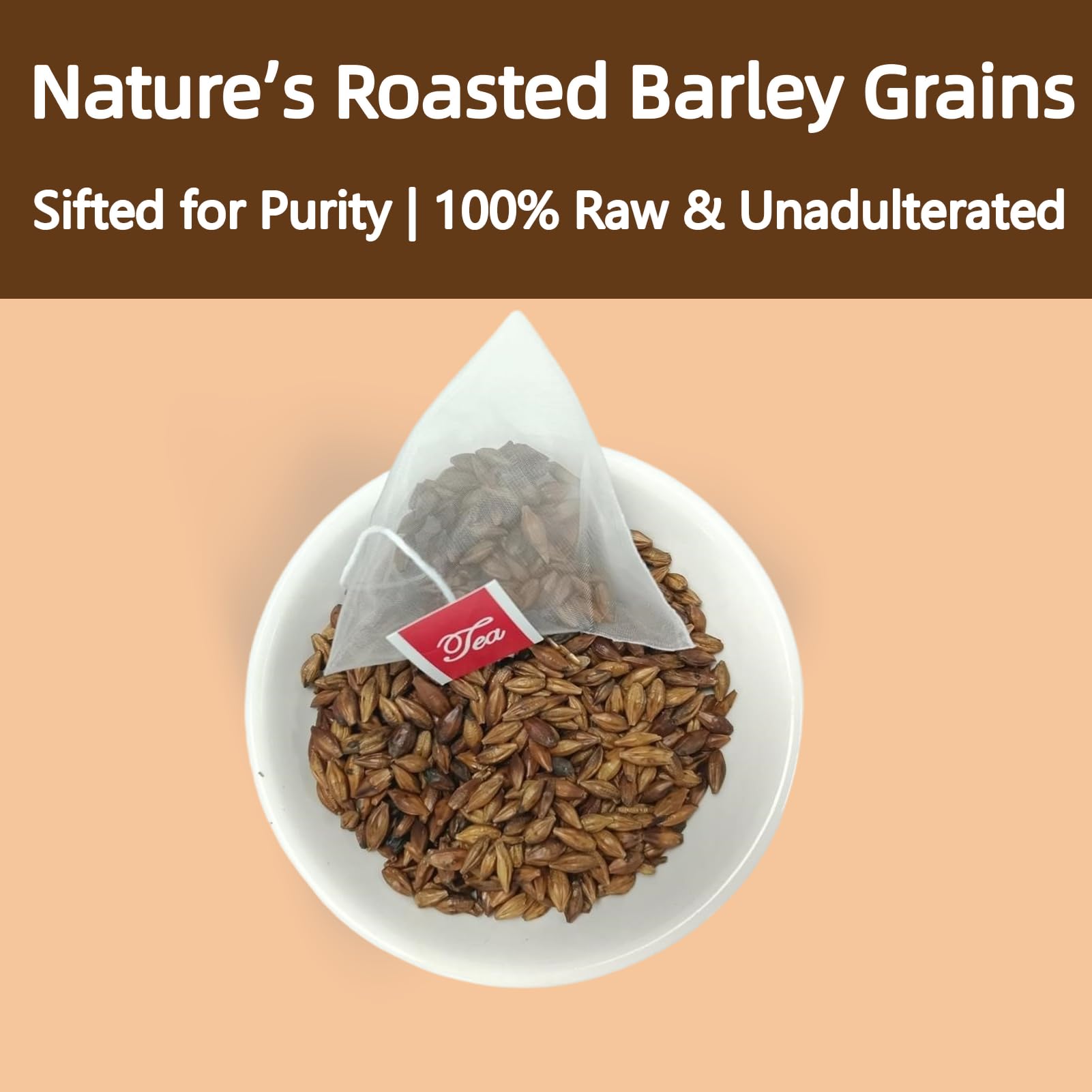 SAMCCI barley tea aroma closeup emphasizing nutty-toasty notes.
