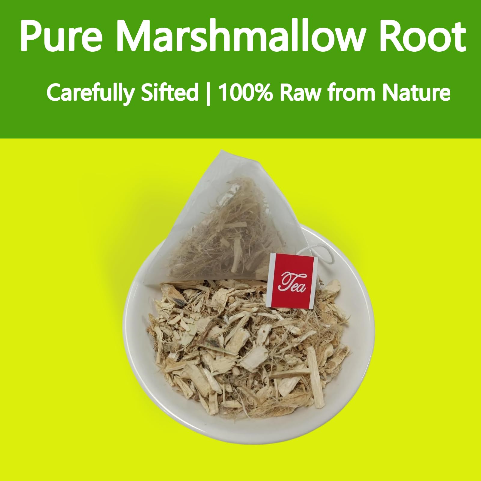 SAMCCI Marshmallow Root Tea ultrasonic sealed bag preserving freshness