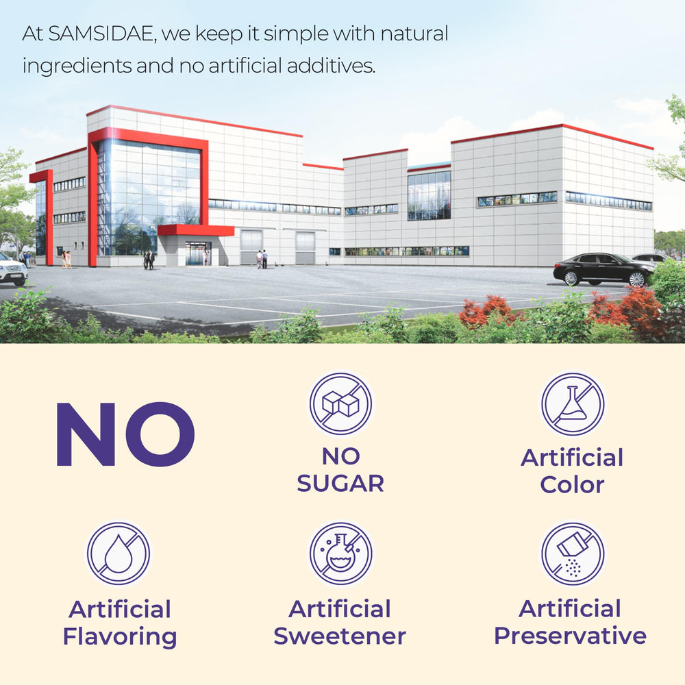 SAMSIDAE ready-to-drink pouch packaging shows convenient on-the-go refreshment