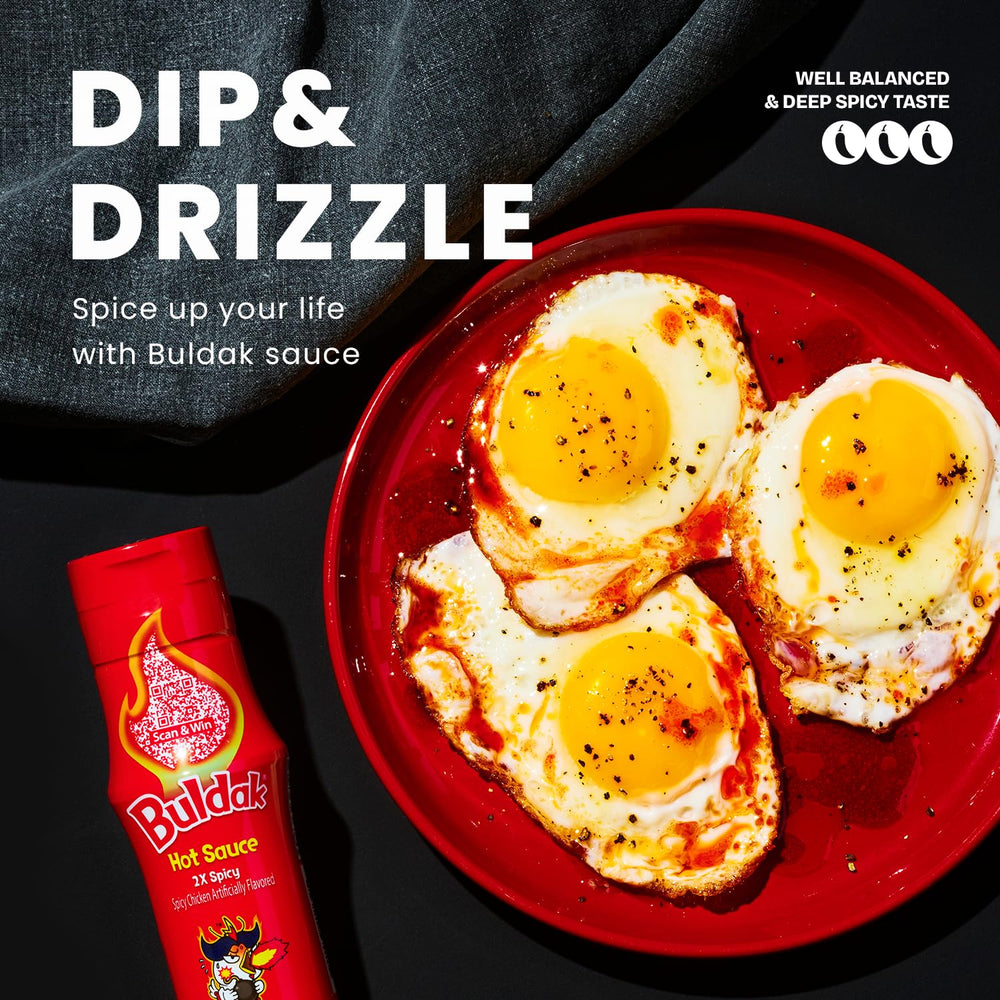 SAMYANG Buldak Hot Sauce wings snack delivers spicy kick.