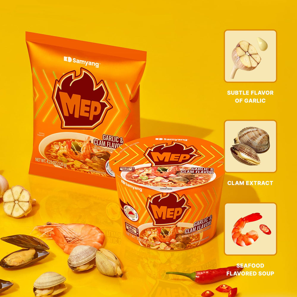 Samyang chewy-noodles-texture ready-to-enjoy meal in a bowl