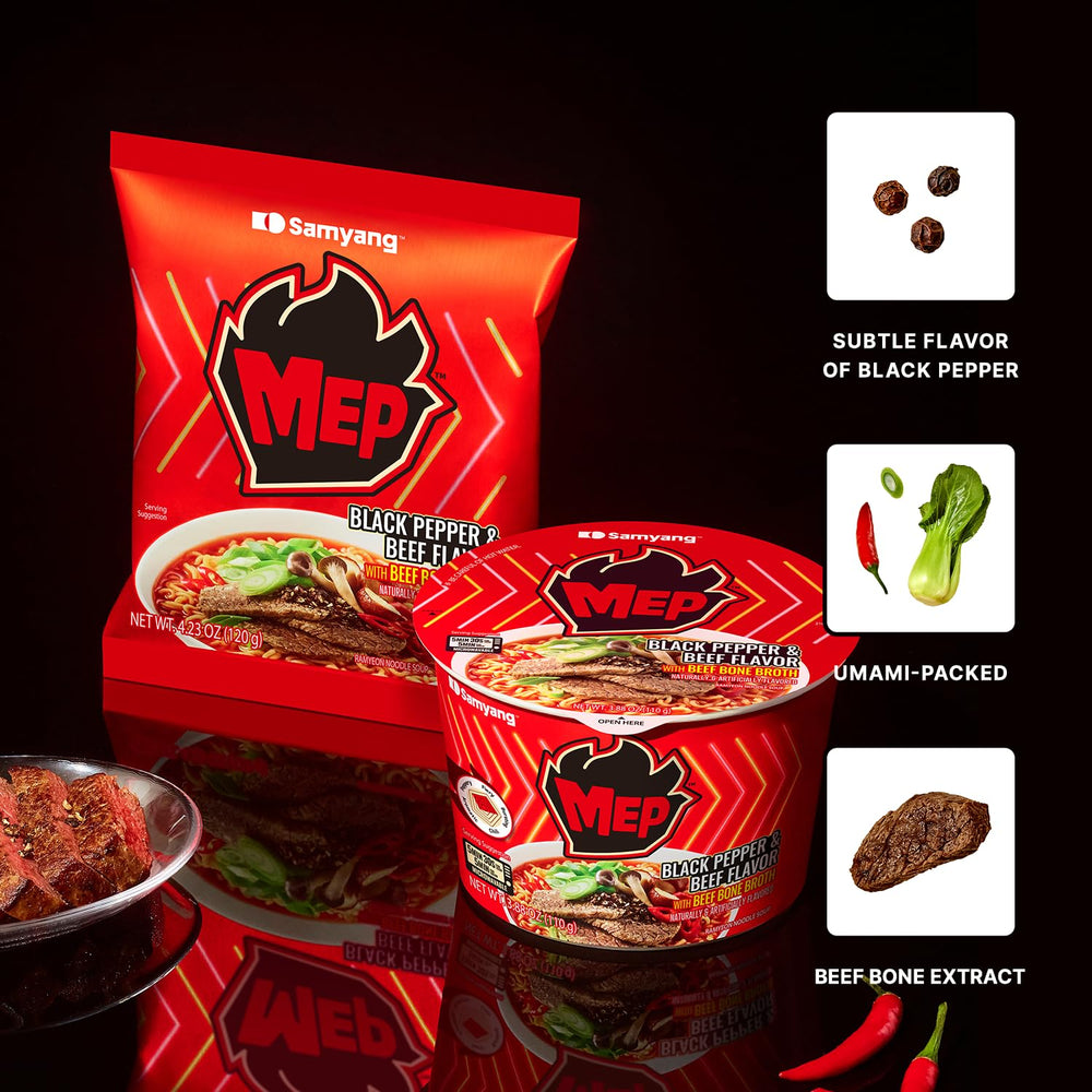 Samyang MEP four-pack ramen ready for convenient dinners