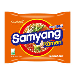 Samyang Ramen chewy noodles showcase a satisfying bite with quick prep.