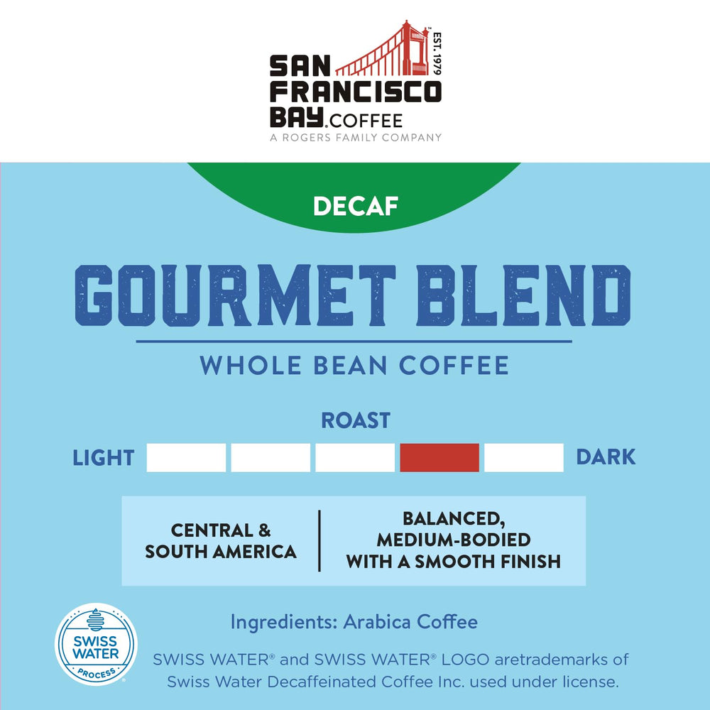 100% arabica high-altitude beans from SF Bay for a bright cup.
