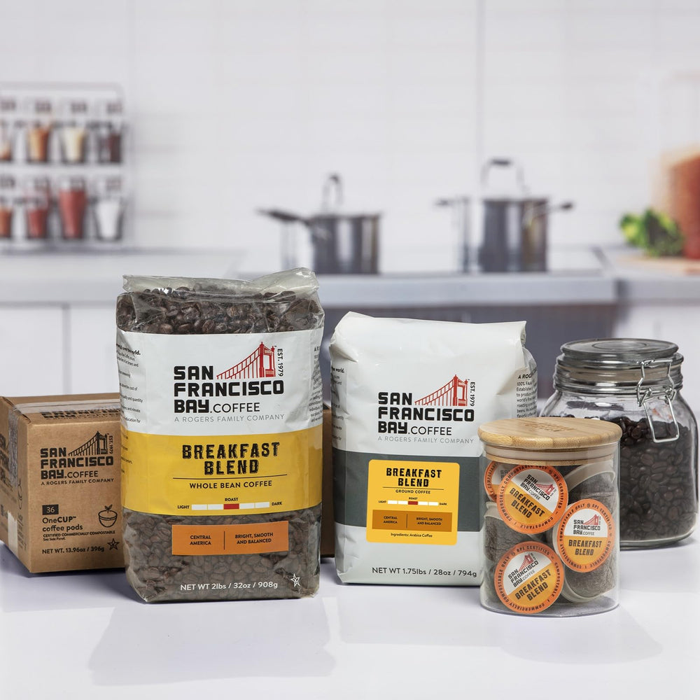 Sustainable farming supports quality in San Francisco Bay Breakfast Blend.