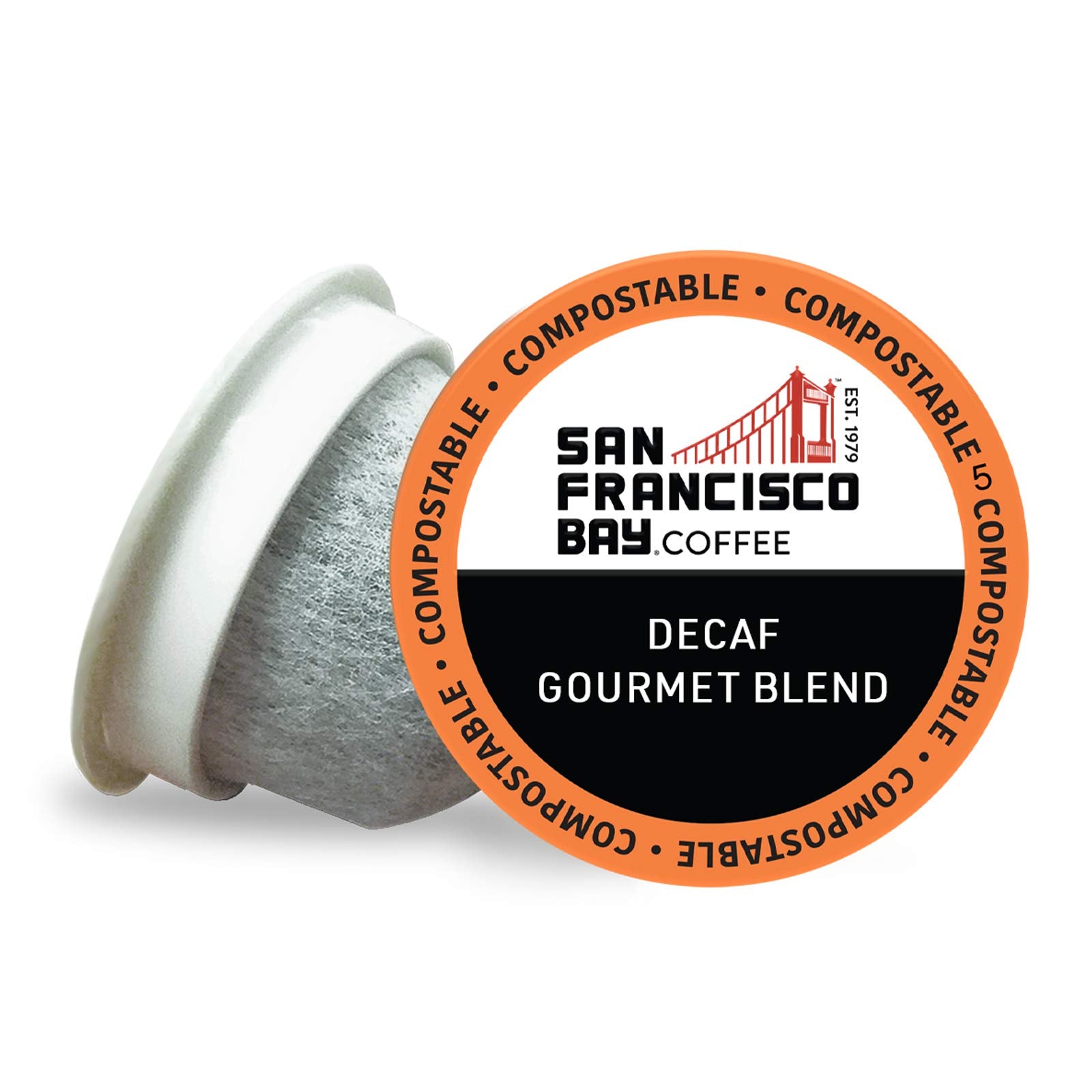San Francisco Bay Decaf Gourmet pods in a box for convenient mornings