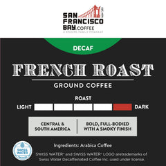 SAN FRANCISCO BAY ground coffee pour-over setup for vibrant, balanced cups.