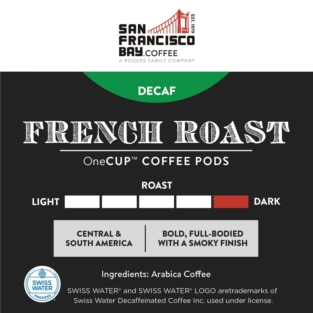 San Francisco Bay OneCup packaging uses plant-based materials.