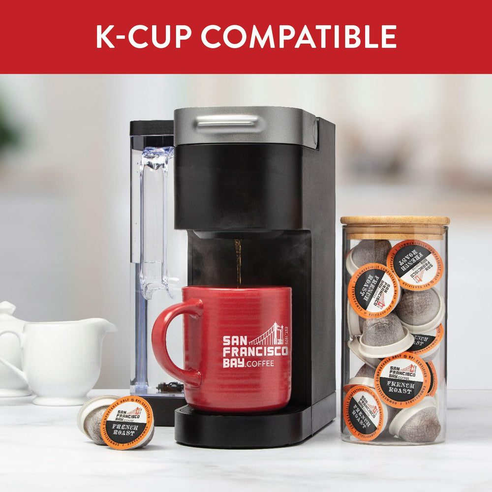 San Francisco Bay OneCup pod side view for K-Cup style machines.