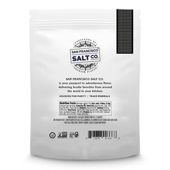 San Francisco Salt Company handcraft label signals USA-made quality.