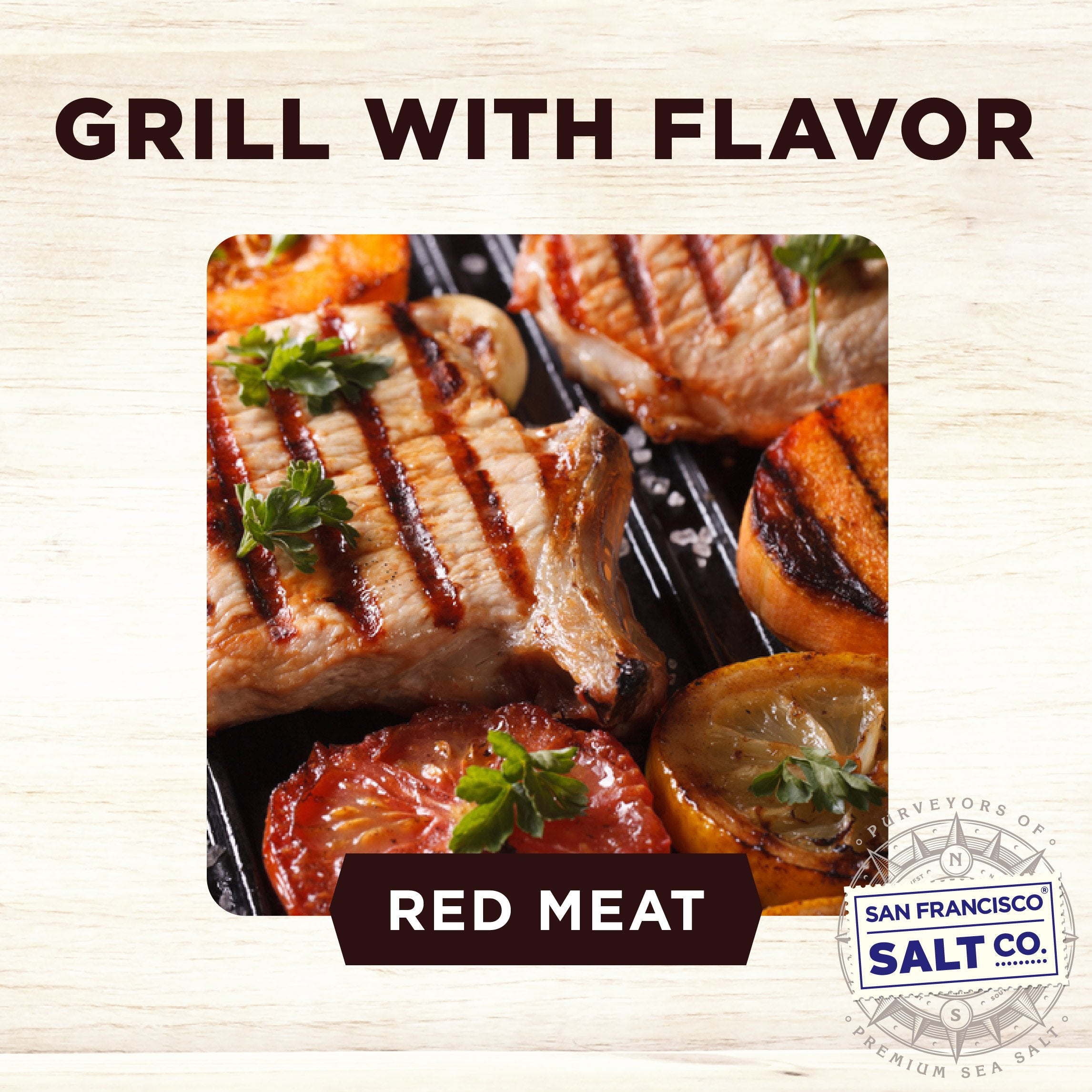 San Francisco Salt Company resealable pouch open for easy portioning.