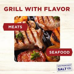 San Francisco Salt Company cherrywood smoke aroma enhancing grilled meats